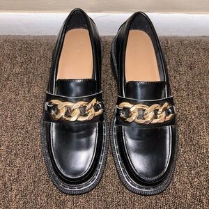 H&M Black Chunky Loafers